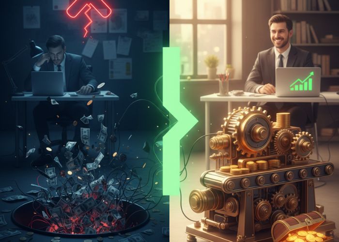 מבור בלי תחתית למכונה משומנת: 5 צעדים לפרסום שמחזיר את ההשקעה